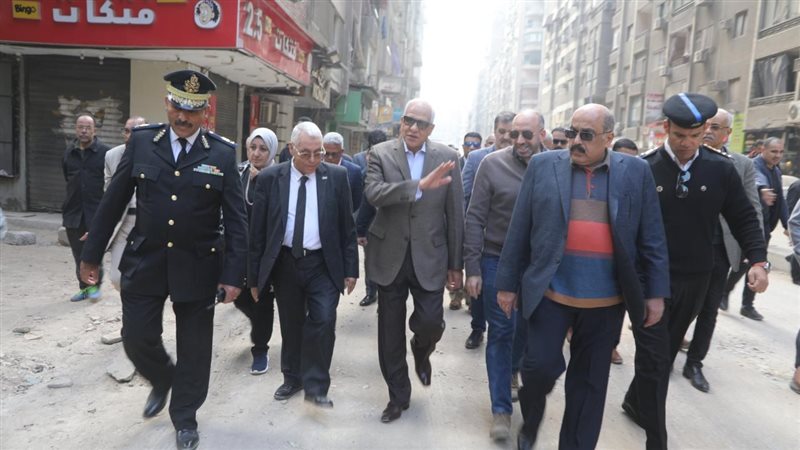 محافظ الجيزة في جولة