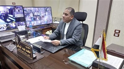 تجميل الشوارع وزراعة أعمدة الإنارة في بلقاس بالدقهلية