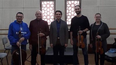 الوتريات السحرية فى حفل موسيقى الحجرة لـ السيمفونى بالأوبرا 