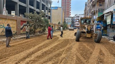 رصف 28 شارعا بتكلفة 39.5 مليون جنيه بالدقهلية