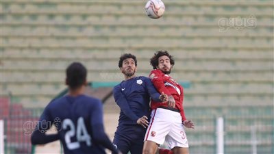 الدوري المصري، الأهلي يتقدم على إنبي 1/ 0 بعد مرور 75 دقيقة (صور)