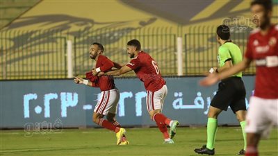 الدوري المصري، أفشة يسجل الهدف الأول للأهلي في مرمى إنبي (صور)
