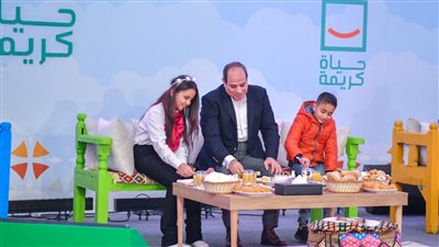 15 صورة ترصد تفقد السيسي قرية أم دومة بمحافظة سوهاج