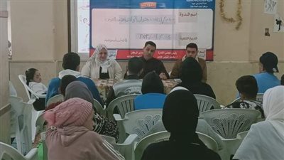 لقاءات حوارية حول أهمية الأمن القومي ندوة بمركز شباب الصلاحات بالدقهلية