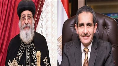 محافظ الغربية يهنئ البابا تواضروس والأقباط بعيد الميلاد المجيد