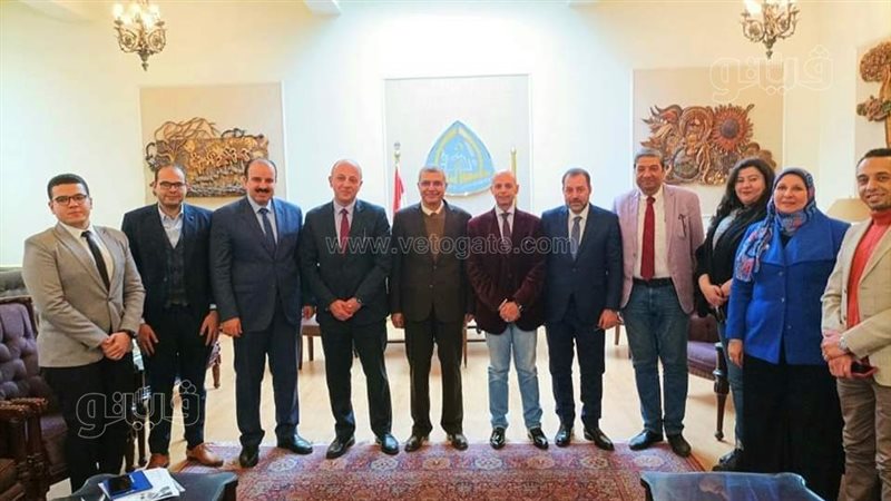 جامعة الزقازيق تستقبل