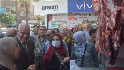  افتتاح منافذ بيع سلع أساسية بأبو النمرس وكرداسة في الجيزة 