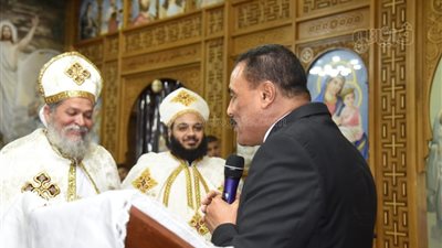 محافظ مطروح خلال احتفال عيد الميلاد: نبعث رسالة سلام من مصر للعالم