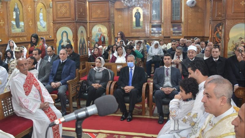 محافظ القليوبية خلال