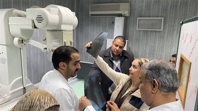 وكيلة وزارة الصحة بالإسكندرية تزور مركز طب أسرة القلعة بحجر النواتية 