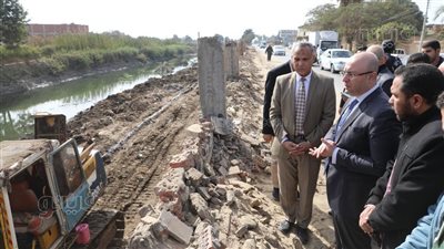 محافظ بني سويف يشدد على تسريع وتيرة العمل برفع كفاءة مدخل مدينة ناصر 