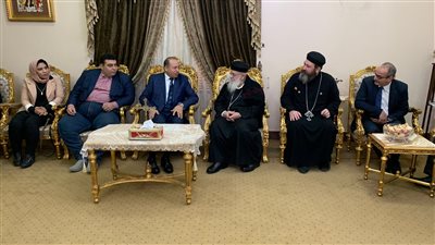محافظ الدقهلية يقدم التهنئة للأخوة الأقباط بمناسبة عيد الميلاد 