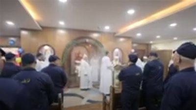 إقامة صلوات داخل السجون بمناسبة عيد الميلاد المجيد (فيديو)