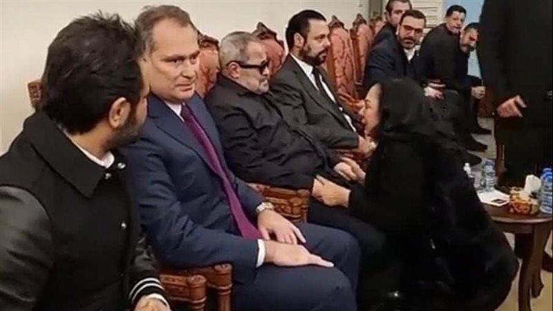 عزاء وديع جورج وسوف،