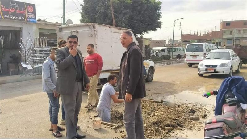 اصلاح ماسورة مياه
