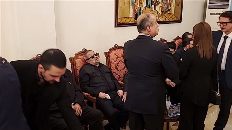 عزاء وديع جورج وسوف،
