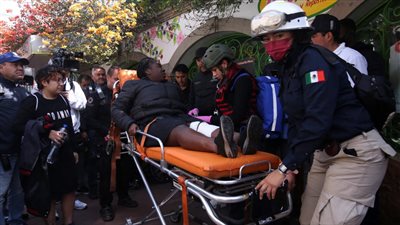 حوادث القطارات، مصرع واصابة 58 شخصا فى تصادم قطارين بالمكسيك