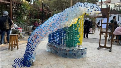 رئيس جامعة حلوان يشهد جلسة التحكيم في مشروعات طلاب فنون جميلة