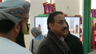 بيت العرب، السفير العمانى بالقاهرة يزور المعرض العربي للأسر المنتجة 