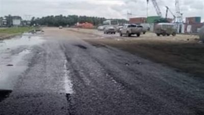 رفع درجة الاستعداد لمواجهة الأمطار في البحيرة (صور) 