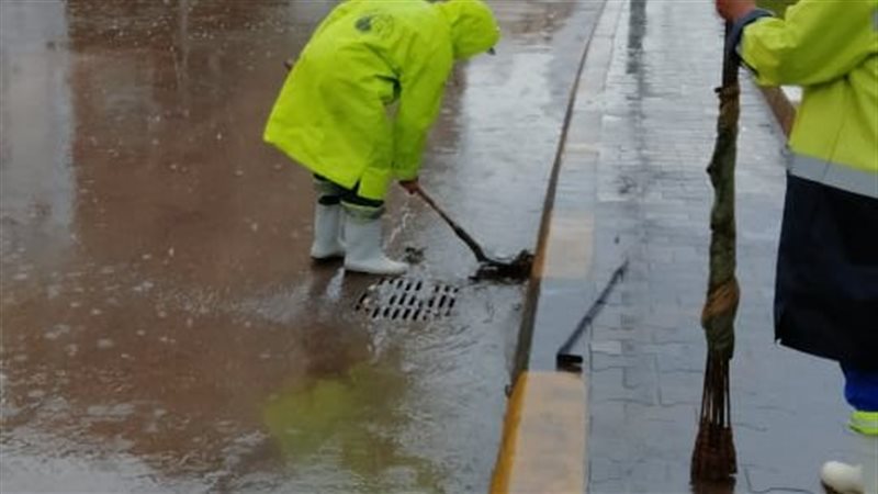 امطار غزيرة علي الإسكندرية،