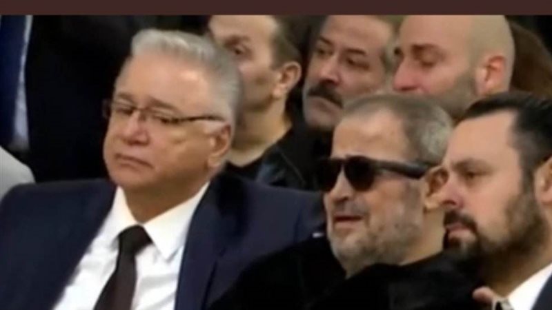 جورج وسوف فى الجنازة،