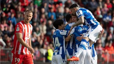 بلد الوليد يفوز على سوسيداد 0/1 في الدوري الإسباني 