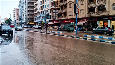 أمطار غزيرة على مرسى مطروح وتقلبات في الطقس (صور)