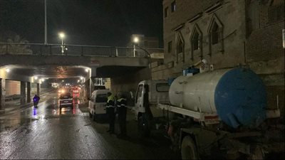 سقوط أمطار خفيفة على القليوبية والمحافظة ترفع حالة الطوارئ