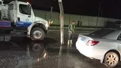 نائب محافظ القاهرة: تواجد ميداني على مدار الساعة لمتابعة الأمطار (صور)