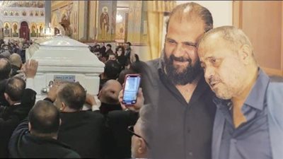 وديع جورج وسوف، أبرز المشاهد من تشييع جثمان الراحل في سوريا