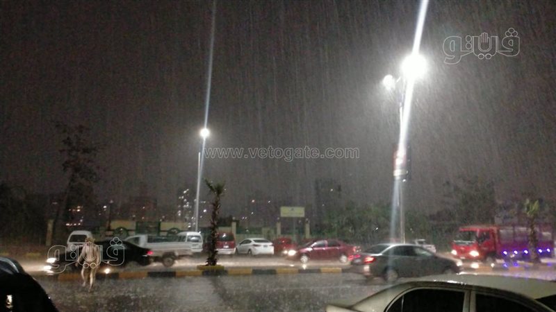 سقوط الامطار في مصر،