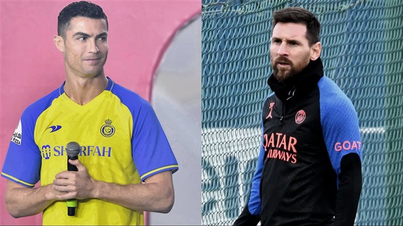 ليونيل ميسي ورونالدو،