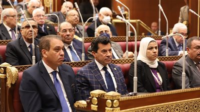 وزير الرياضة يكشف أمام مجلس الشيوخ مبادرات الوزارة لتشغيل الشباب 