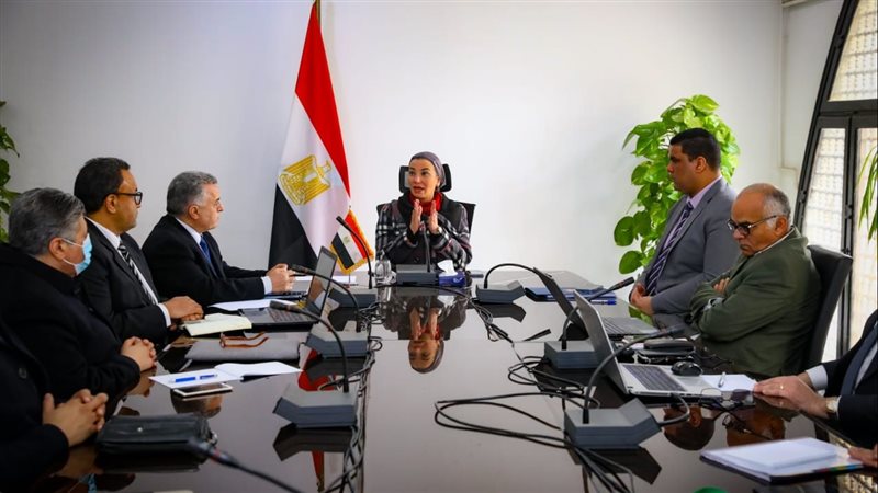 اجتماع وزيرة البيئة،