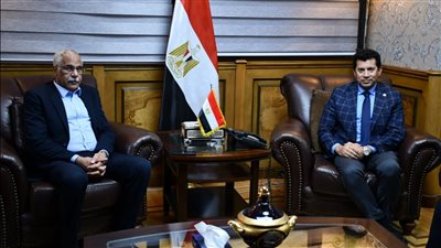 كواليس لقاء وزير الشباب والرياضة مع جمال علام