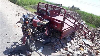 مصرع سيدة في حادث تروسيكل بقنا