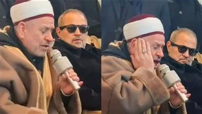 الشيخ ياسر الصالح، فقد نجله فى الحرب وقرأ سورة مريم بعزاء وديع جورج وسوف (فيديو)