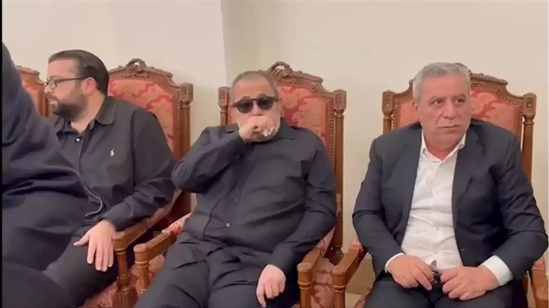 عزاء نجل جورج وسوف،
