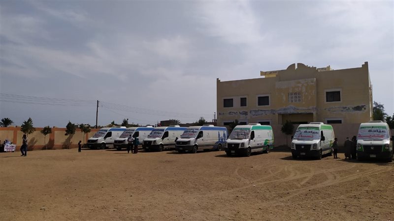قافلة طبية بالجيزة؛