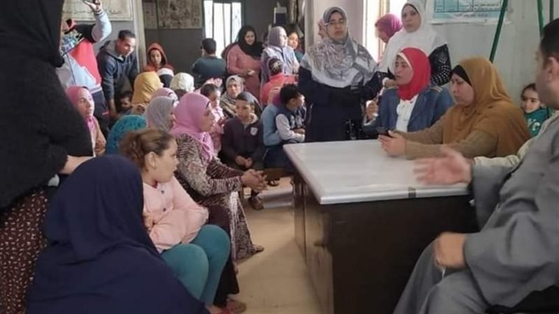 قافلة سكانية بشبراخيت،
