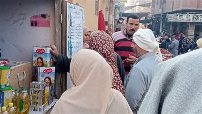 إقبال كبير على قوافل معا ضد الغلاء بالبحيرة (صور)