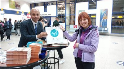 مطار مرسى علم يستقبل أول رحلة طيران شارتر من مطار مالبينسا بميلانو الإيطالية