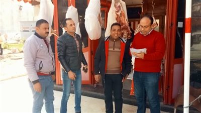 ضبط لحوم فاسدة وسجائر مجهولة المصدر في حملة بالدقهلية