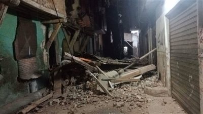 بعد عقار الجمرك، انهيار عقار ثان بمنطقة اللبان في الإسكندرية 