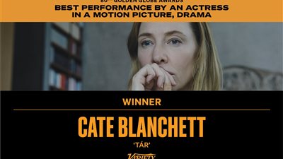 جولدن جلوب، كيت بلانشيت تفوز بجائزة أفضل ممثلة في فيلم درامي