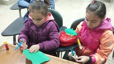 ورشة فنية ثقافية بمتحف الحضارة بمناسبة الاحتفال بالعام الميلادي الجديد