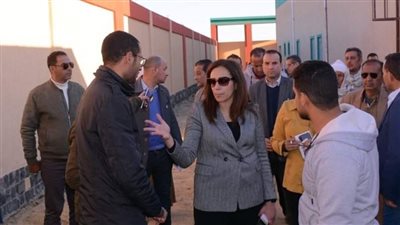 نائب محافظ البحيرة تتفقد قرية الأمل الجديدة بوادي النطرون (صور)
