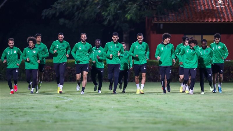 فريق المصري استعدادا
