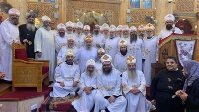 الأنبا أغناطيوس يترأس اجتماع كهنة المحلة الكبرى